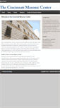 Mobile Screenshot of cincinnatimasoniccenter.com